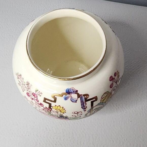 Masons Regency England Porcelain Vase Patent  Ironstone China Chinoiserie - Picture 3 of 6